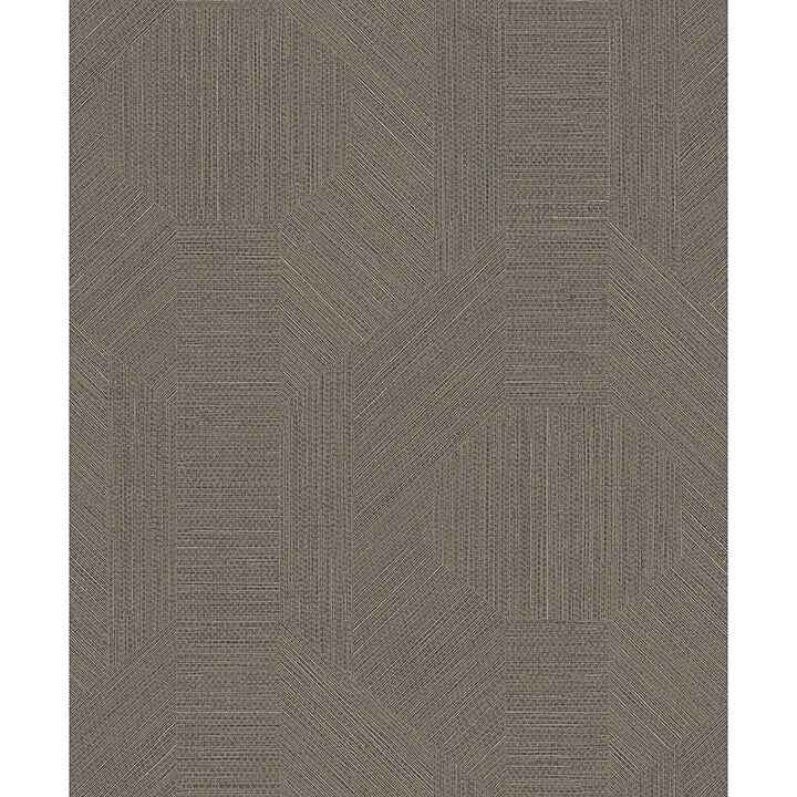 Ladon Pewter Metallic Texture Wallpaper - York Wallcoverings - 4105-86629