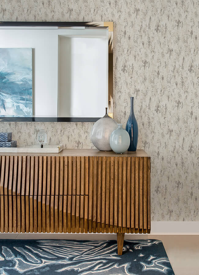 diorite-silver-splatter-wallpaper-york-wallcoverings-4105-86641 - York Wallcoverings Wallpaper