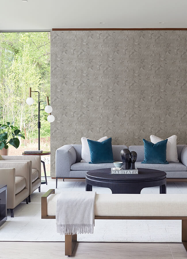 kupari-silver-trail-wallpaper-york-wallcoverings-4105-86644 - York Wallcoverings Papel pintado