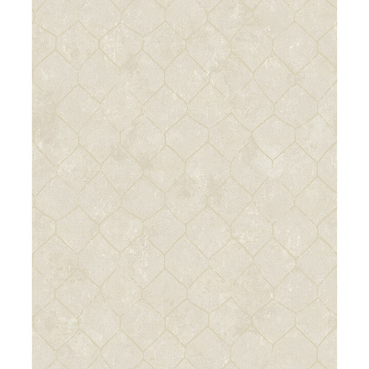 rauta-pearl-hexagon-tile-wallpaper-york-wallcoverings-4105-86652 - York Wallcoverings Papel pintado