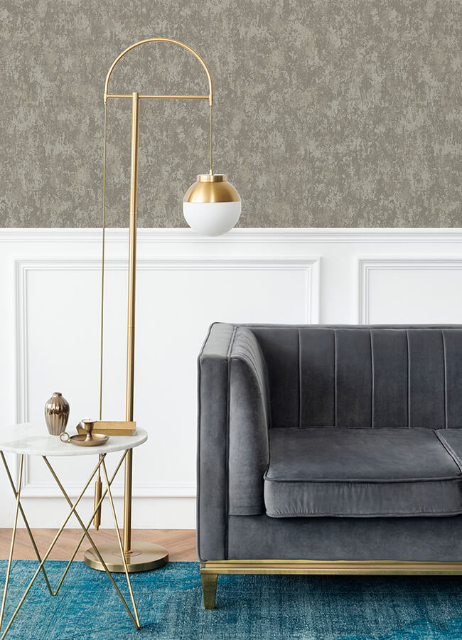haliya-sterling-metallic-plaster-wallpaper-york-wallcoverings-4105-86660 - York Wallcoverings Wallpaper