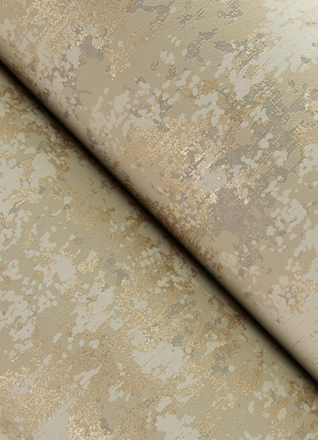 haliya-gold-metallic-plaster-wallpaper-york-wallcoverings-4105-86662 - York Wallcoverings Wallpaper