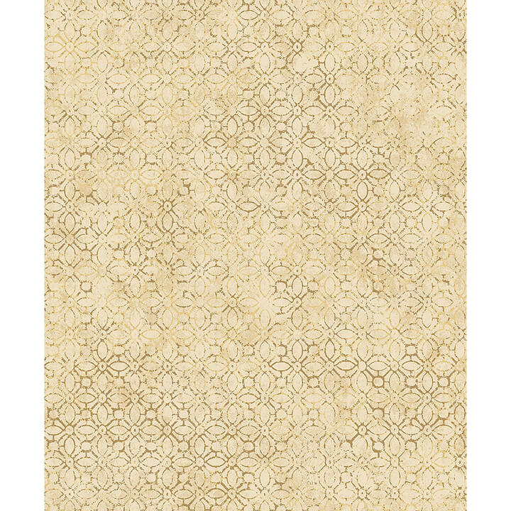 khauta-gold-floral-geometric-wallpaper-york-wallcoverings-4105-86664 - York Wallcoverings Wallpaper