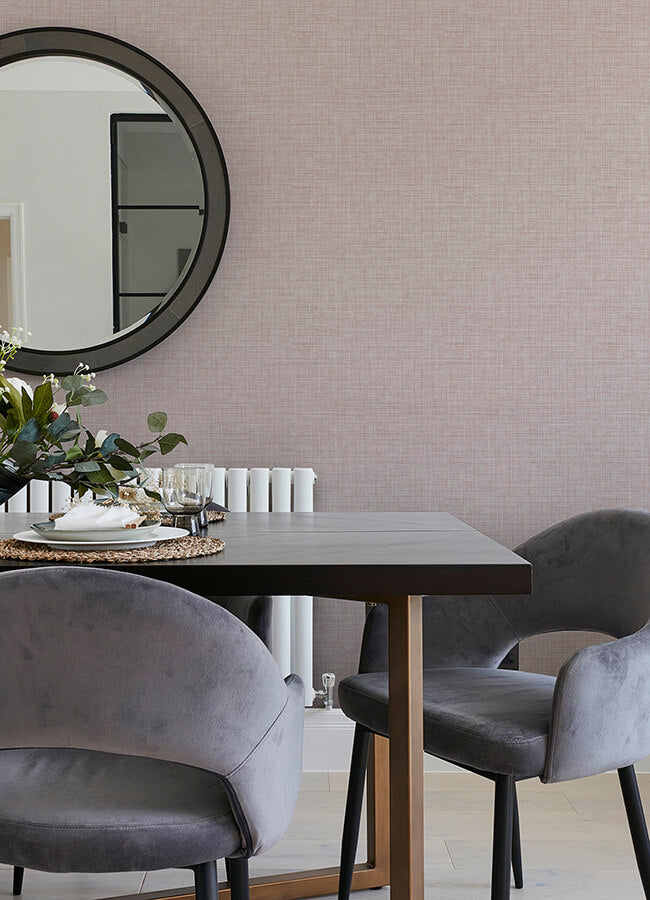 tuckernuck-pink-linen-wallpaper-york-wallcoverings-4046-24272 - York Wallcoverings Papel pintado