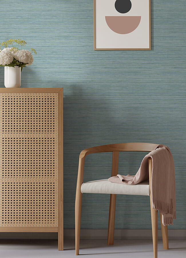 barnaby-light-blue-texture-wallpaper-york-wallcoverings-4046-25961 - York Wallcoverings Papel pintado