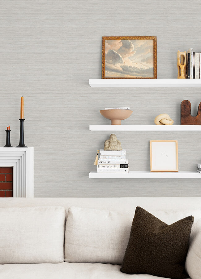 barnaby-off-white-texture-wallpaper-york-wallcoverings-4046-25962 - York Wallcoverings Papel pintado
