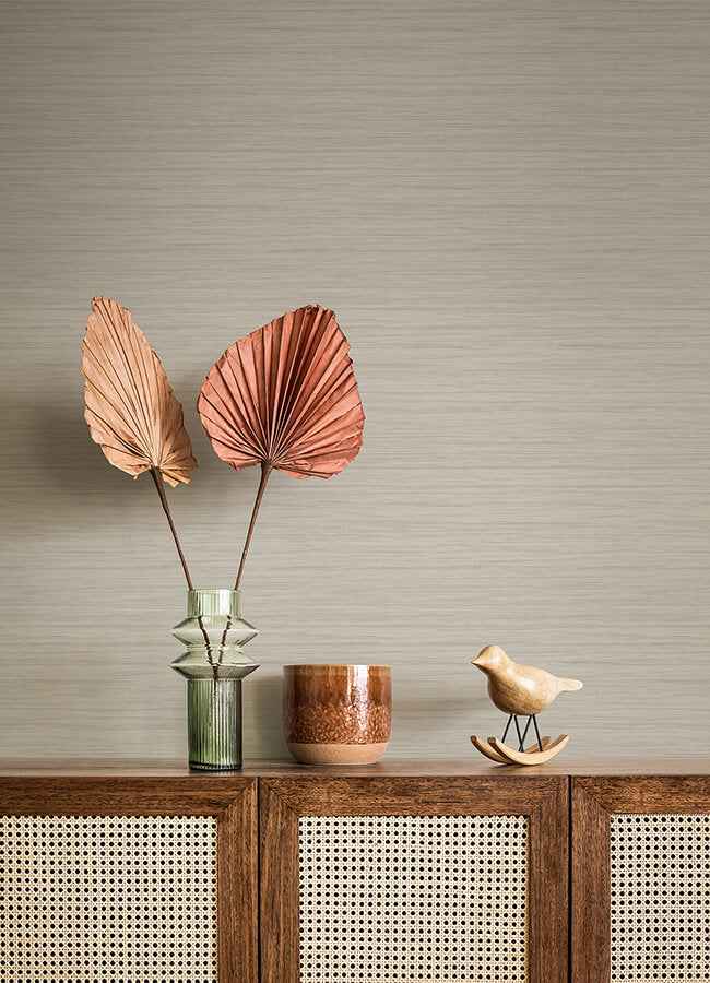 Barnaby Light Grey Texture Wallpaper - York Wallcoverings - 4046-25965 - York Wallcoverings Wallpaper