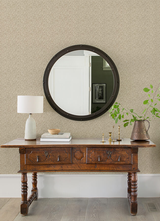 mackintosh-light-brown-textural-wallpaper-york-wallcoverings-4046-26132 - York Wallcoverings Papel pintado