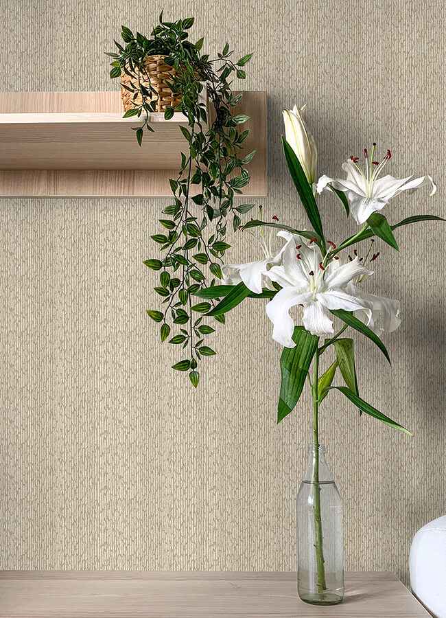 Mackintosh Light Brown Textural Wallpaper - York Wallcoverings - 4046-26132 - York Wallcoverings Wallpaper