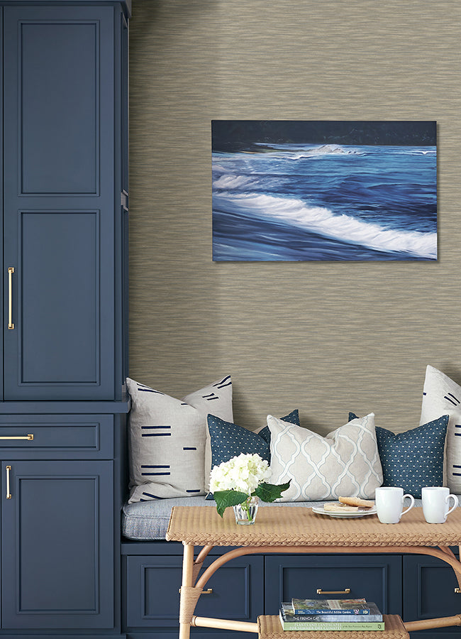 benson-taupe-faux-fabric-wallpaper-york-wallcoverings-4046-26155