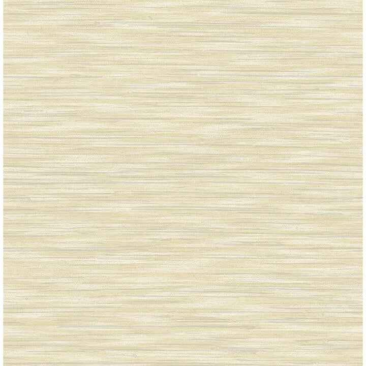 Benson Yellow Faux Fabric Wallpaper - York Wallcoverings - 4046-26156 - York Wallcoverings Wallpaper