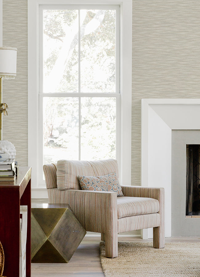 benson-light-grey-faux-fabric-wallpaper-york-wallcoverings-4046-26158