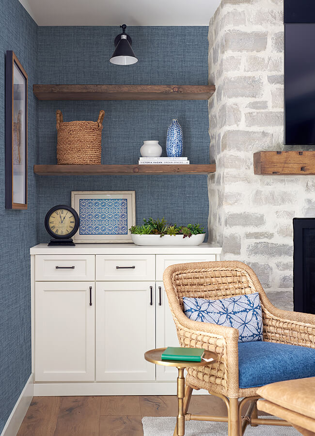 lanister-blue-texture-wallpaper-york-wallcoverings-4046-26232 - York Wallcoverings Papel pintado