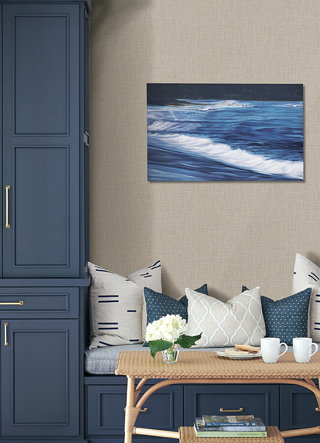 lanister-taupe-texture-wallpaper-york-wallcoverings-4046-26233 - York Wallcoverings Papel pintado