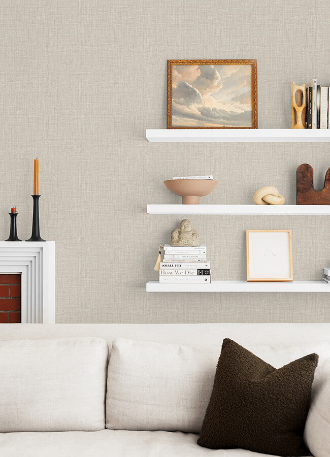 lanister-taupe-texture-wallpaper-york-wallcoverings-4046-26233 - York Wallcoverings Papel pintado