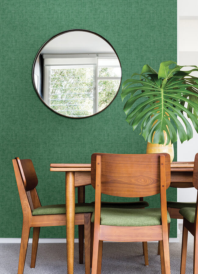emerson-jade-linen-wallpaper-york-wallcoverings-4046-26353 - York Wallcoverings Papel pintado