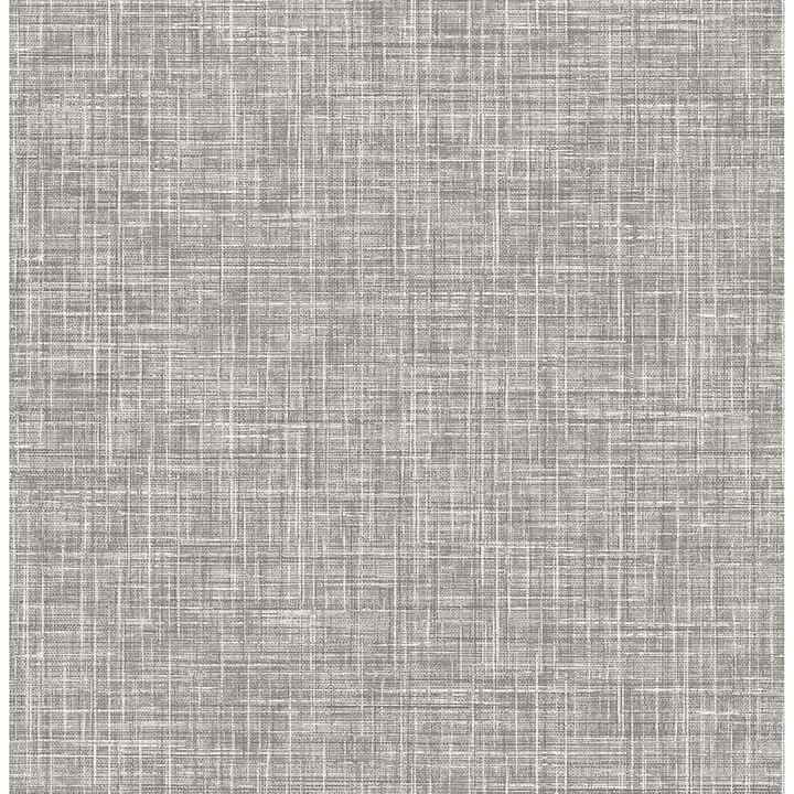 Emerson Grey Linen Wallpaper - York Wallcoverings - 4046-26354 - York Wallcoverings Wallpaper