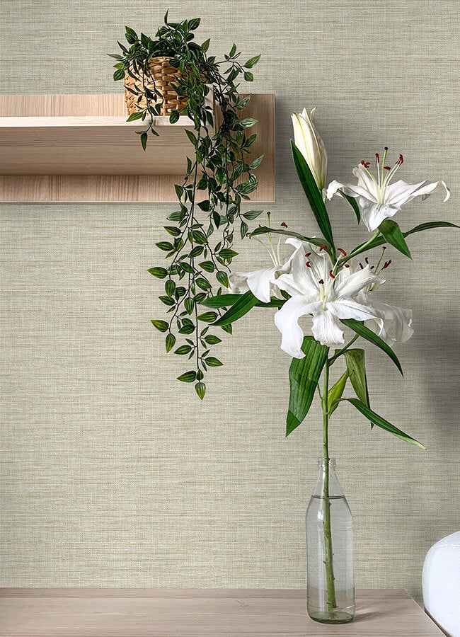 Exhale Light Yellow Texture Wallpaper - York Wallcoverings - 4046-26463 - York Wallcoverings Wallpaper