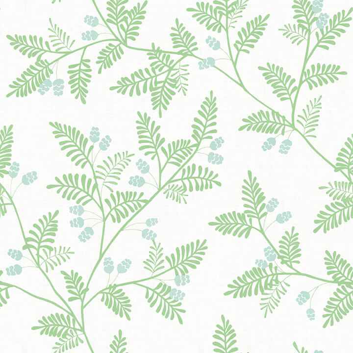 Ardell Light Green Botanical Wallpaper - York Wallcoverings - 4074-26600 - York Wallcoverings Wallpaper