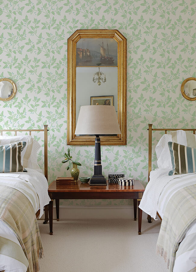 ardell-light-green-botanical-wallpaper-york-wallcoverings-4074-26600 - York Wallcoverings Papel pintado