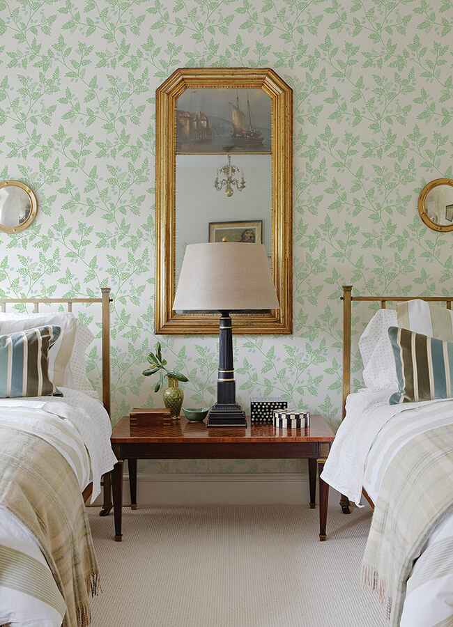 Ardell Light Green Botanical Wallpaper - York Wallcoverings - 4074-26600 - York Wallcoverings Wallpaper