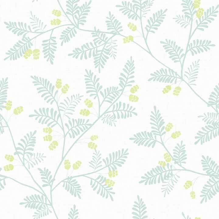 Ardell Seafoam Botanical Wallpaper - York Wallcoverings - 4074-26601 - York Wallcoverings Wallpaper