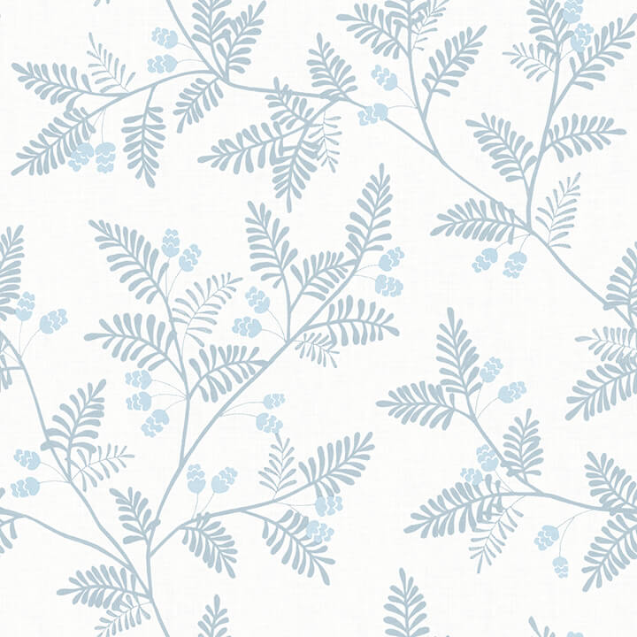 ardell-light-blue-botanical-wallpaper-york-wallcoverings-4074-26602 - York Wallcoverings Papel pintado
