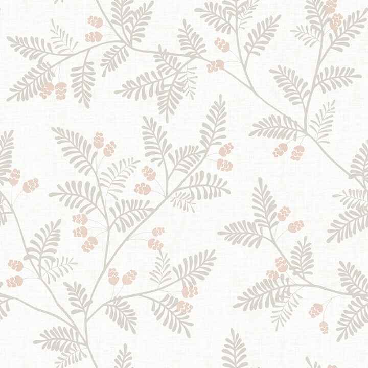Ardell Taupe Botanical Wallpaper - York Wallcoverings - 4074-26604 - York Wallcoverings Wallpaper