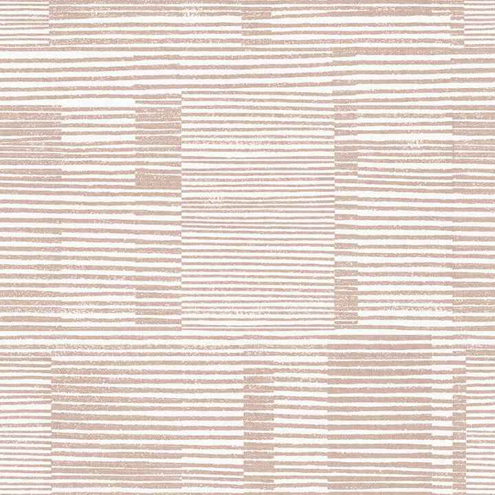 Callaway Pink Woven Stripes Wallpaper - York Wallcoverings - 4074-26618