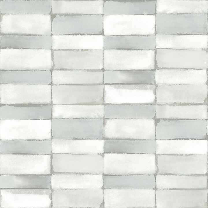 Braden Sage Tile Wallpaper - York Wallcoverings - 4074-26647 - York Wallcoverings Wallpaper