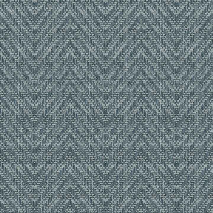 Glynn Teal Chevron Wallpaper - York Wallcoverings - 4074-26654 - York Wallcoverings Wallpaper