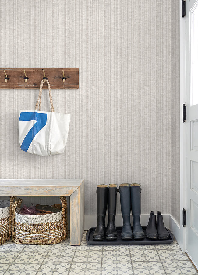simon-neutral-woven-texture-wallpaper-york-wallcoverings-4074-26659 - York Wallcoverings Papel pintado