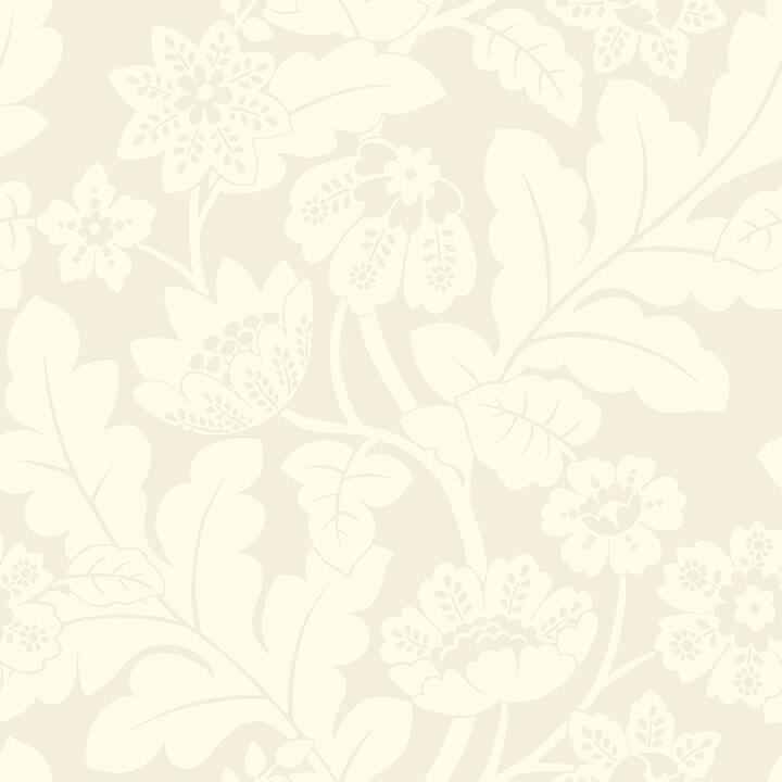 Augusta White Flock Damask Wallpaper - York Wallcoverings - 4074-87376 - York Wallcoverings Wallpaper
