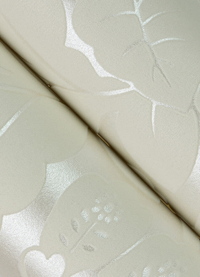 augusta-white-flock-damask-wallpaper-york-wallcoverings-4074-87376 - York Wallcoverings Papel pintado