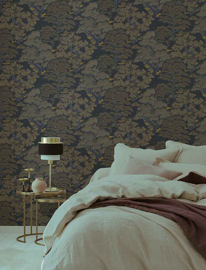 Taiheiyo Moss Ancient Forest Wallpaper - York Wallcoverings - RH477214 - York Wallcoverings Wallpaper