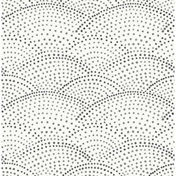 Charcoal Danton Peel and Stick Wallpaper - York Wallcoverings - NUS4976 - York Wallcoverings Wallpaper