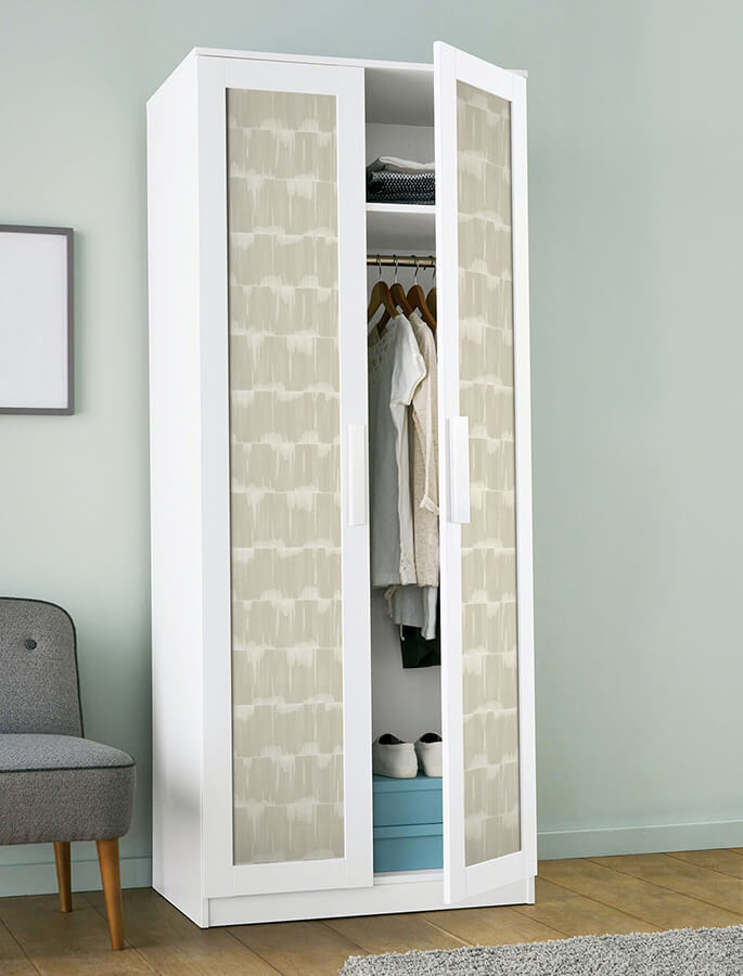 Beige Dallas Peel and Stick Wallpaper - York Wallcoverings - NUS4979 - York Wallcoverings Wallpaper