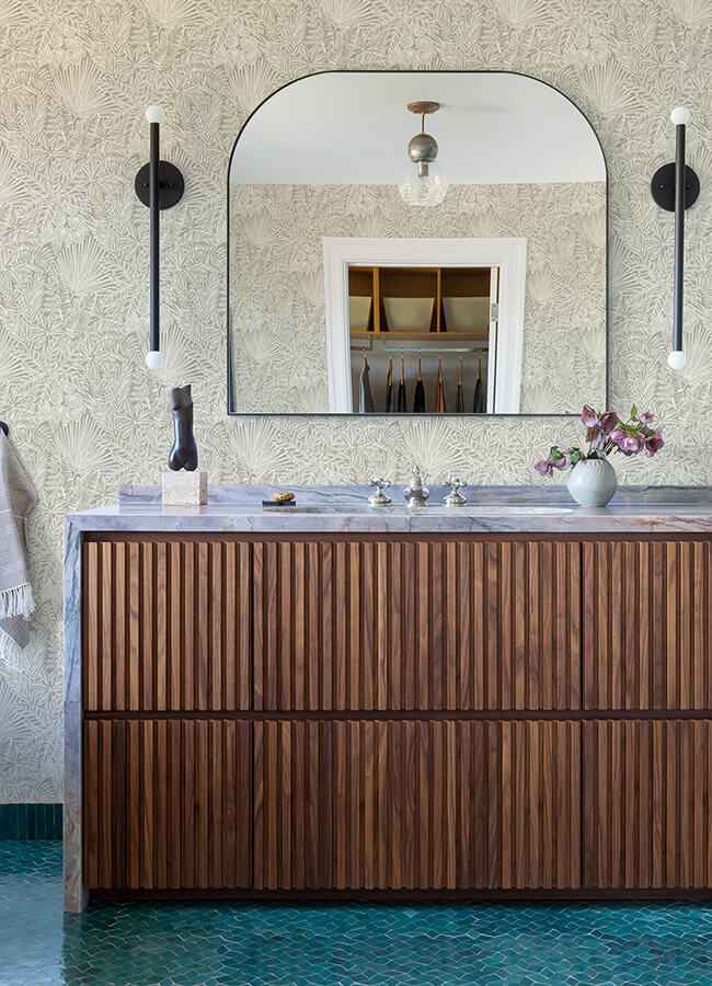 Vita Light Brown Botanical Wallpaper - York Wallcoverings - 4120-26800 - York Wallcoverings Wallpaper
