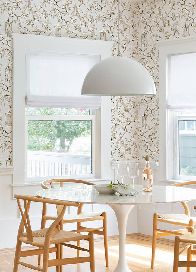 serena-coffee-chinoiserie-wallpaper-york-wallcoverings-4120-26807 - York Wallcoverings Wallpaper