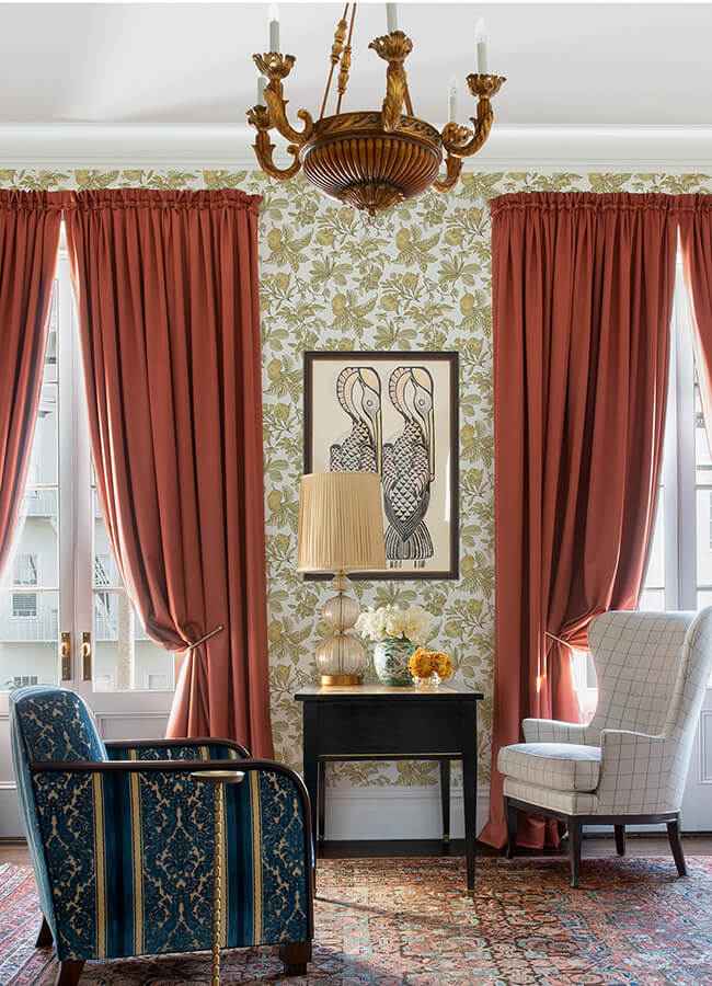 Cecilia Honey Fruit Wallpaper - York Wallcoverings - 4120-26813 - York Wallcoverings Wallpaper