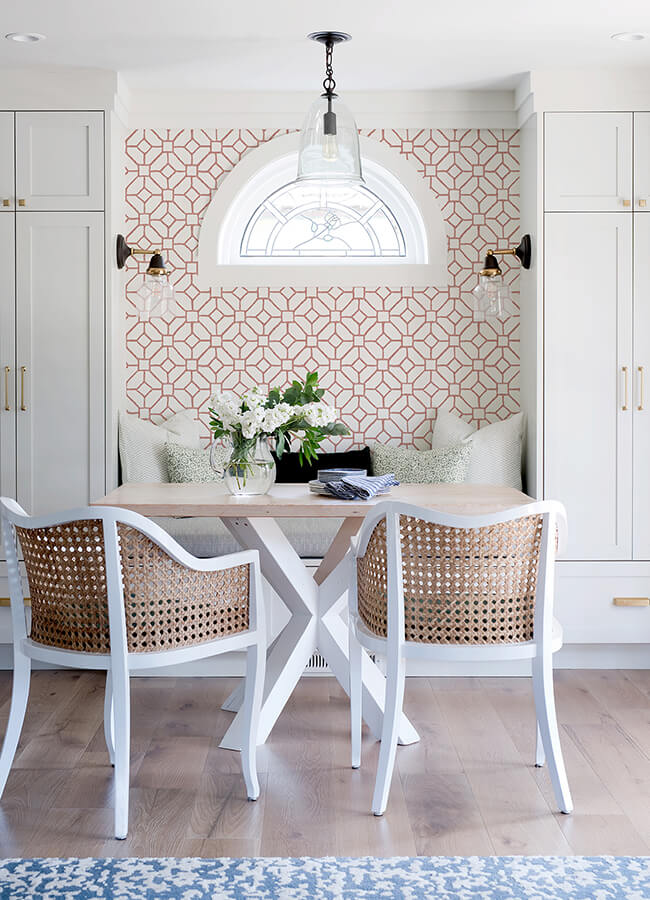addis-coral-trellis-wallpaper-york-wallcoverings-4120-26830 - York Wallcoverings Wallpaper