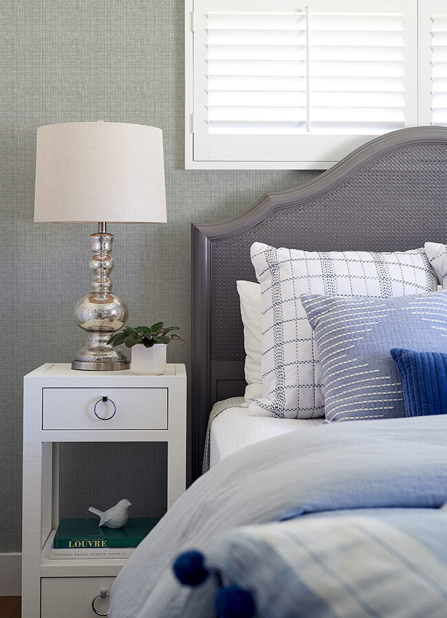 kantera-turquoise-fabric-texture-wallpaper-york-wallcoverings-4120-26835 - York Wallcoverings Papel pintado