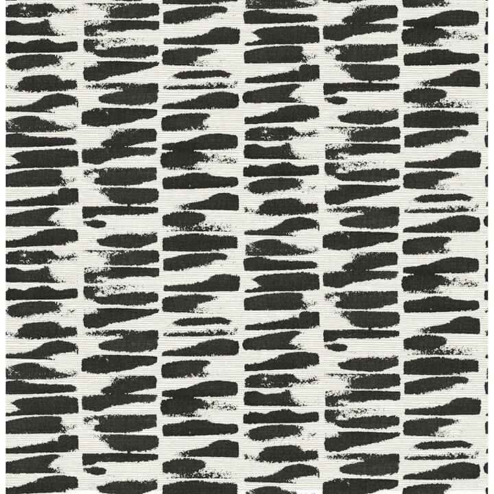 Myrtle Black Abstract Stripe Wallpaper - York Wallcoverings - 4120-26841 - York Wallcoverings Wallpaper
