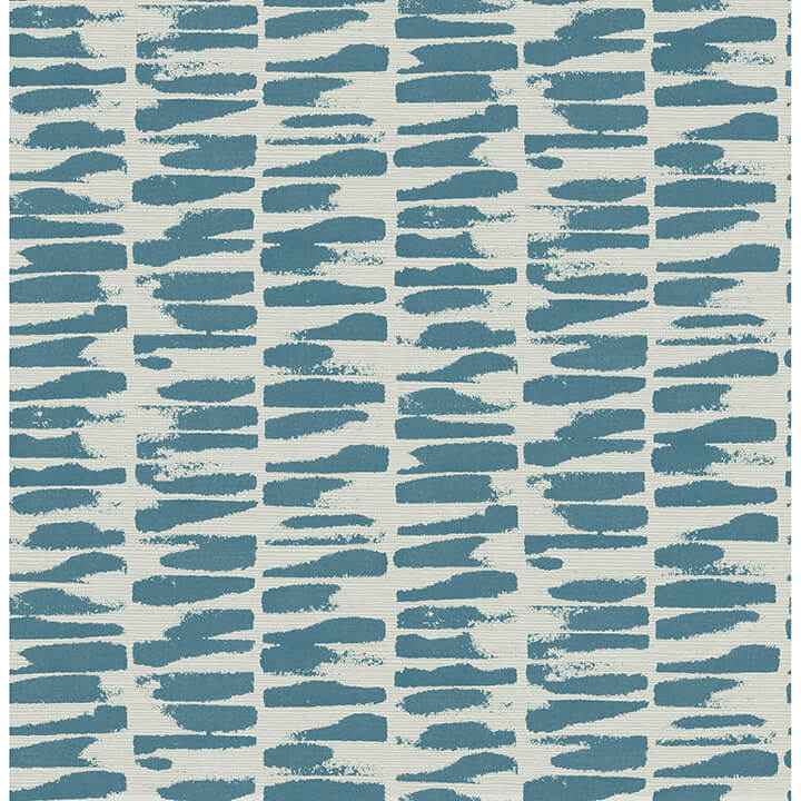 Myrtle Sea Green Abstract Stripe Wallpaper - York Wallcoverings - 4120-26844
