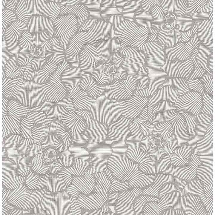 Periwinkle Sterling Textured Floral Wallpaper - York Wallcoverings - 4120-26853