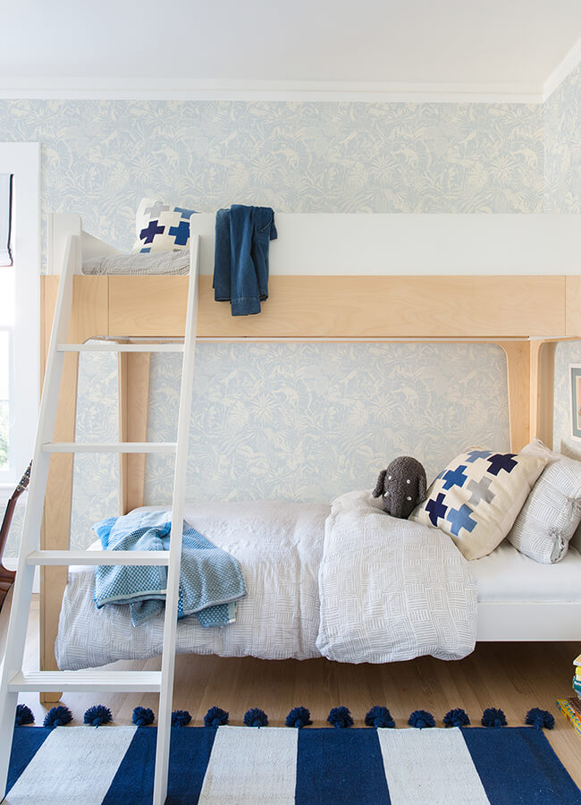 corcovado-light-blue-jungle-jamboree-wallpaper-york-wallcoverings-4071-71012 - York Wallcoverings Papel pintado
