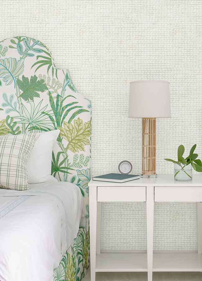 Wellen Cream Abstract Rope Wallpaper - York Wallcoverings - 4071-71029 - York Wallcoverings Wallpaper