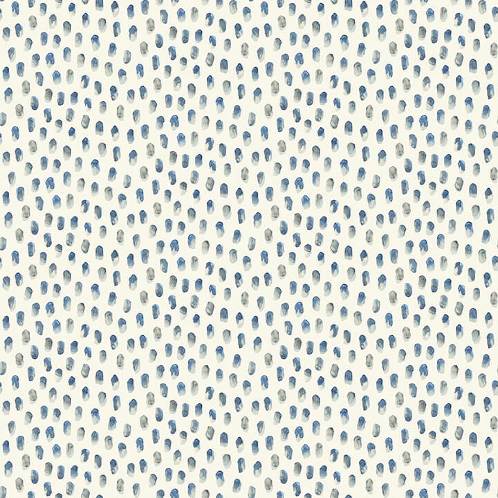 sand-drips-blue-painted-dots-wallpaper-york-wallcoverings-4071-71060 - York Wallcoverings Papel pintado