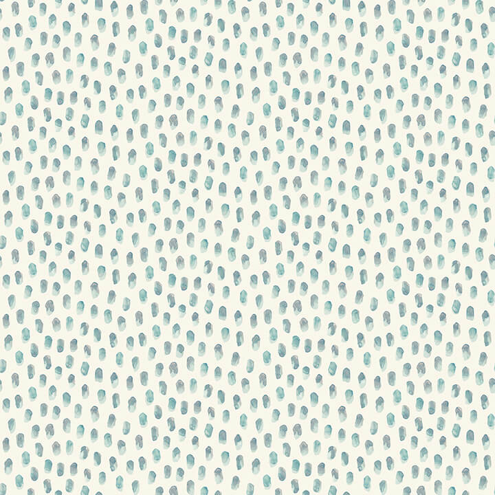 sand-drips-aqua-painted-dots-wallpaper-york-wallcoverings-4071-71061 - York Wallcoverings Papel pintado
