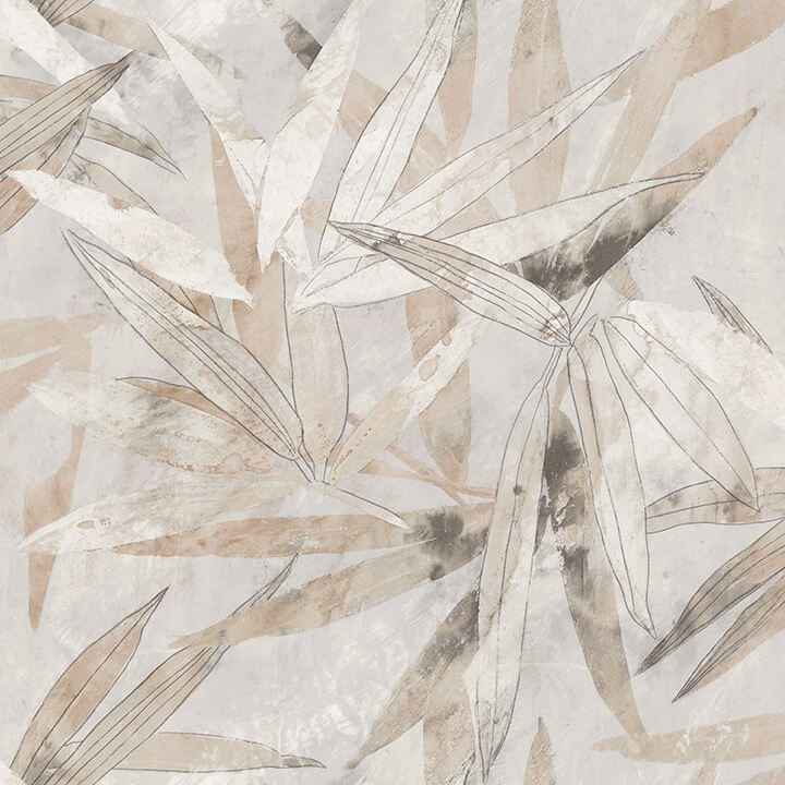 Neutral Bali Bamboo Peel and Stick Wallpaper - York Wallcoverings - ESS6019